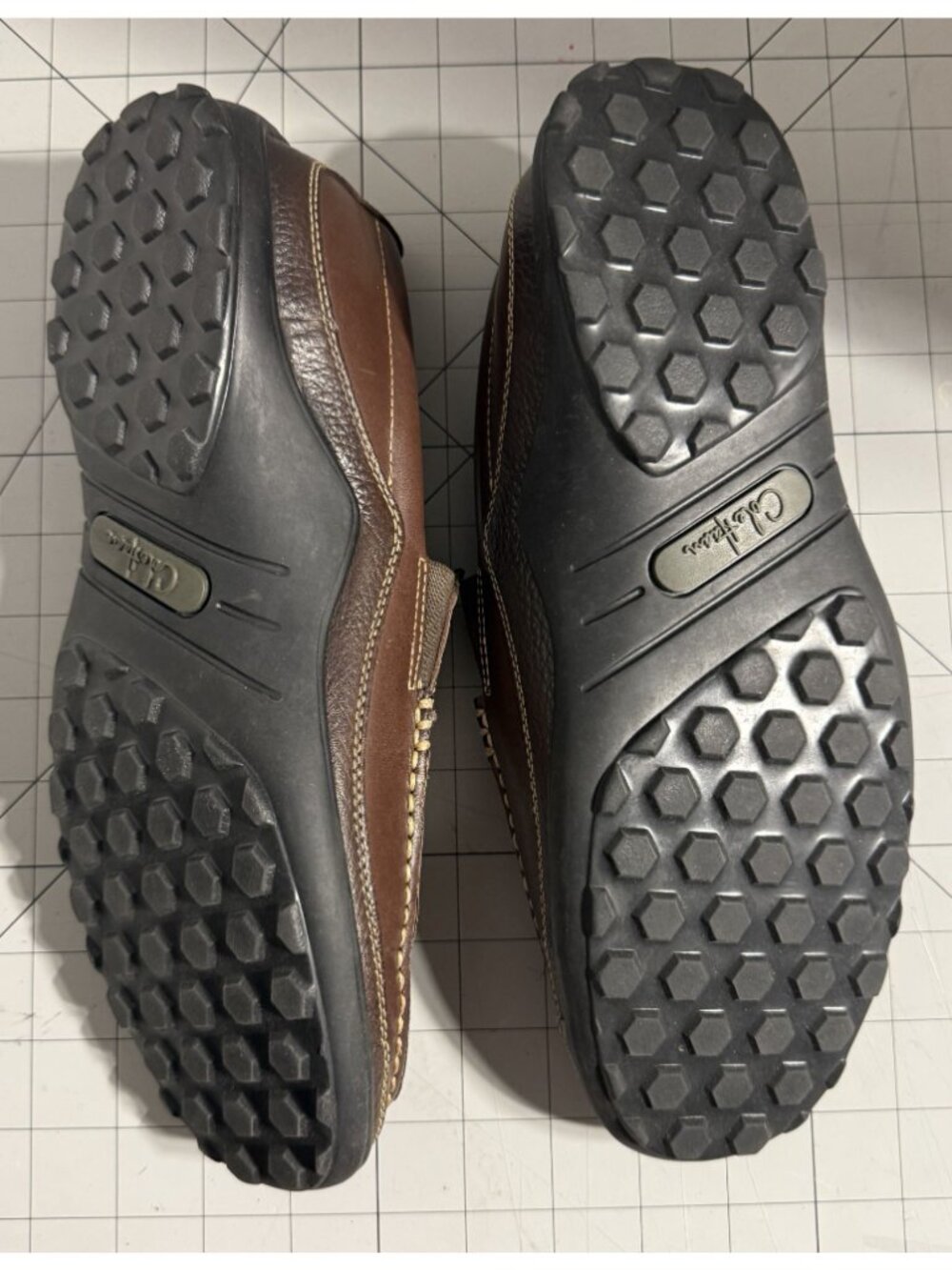 Cole Haan Brown Leather Slip On Loafers Men's Size 9M C04659 - Picture 6 of 7